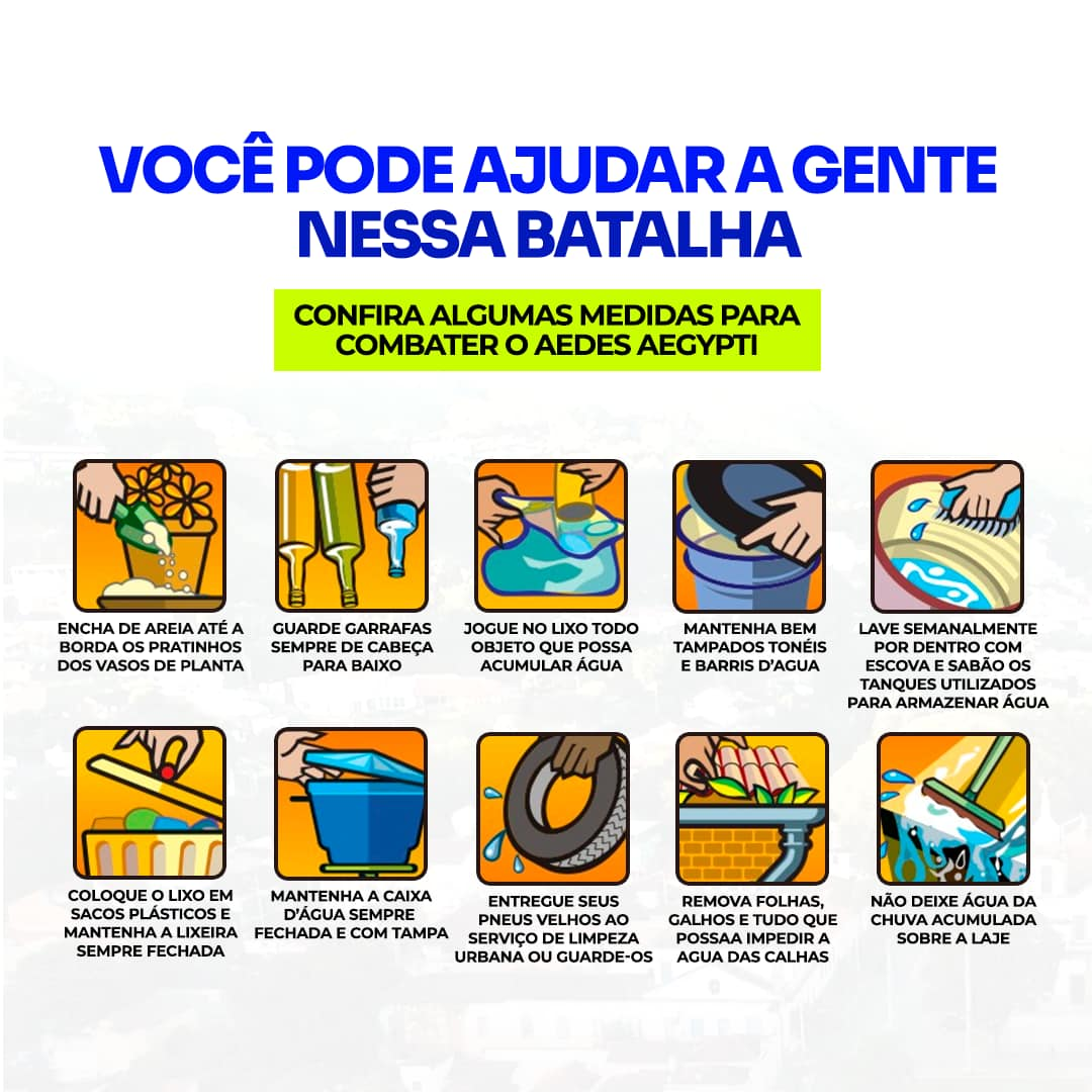 Prevenção contra arboviroses Prefeitura Municipal de Vassouras