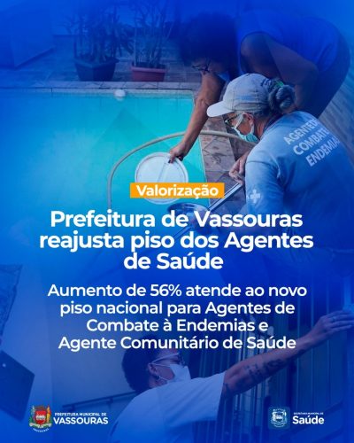 Reajuste Agentes de Saúde